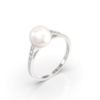 Anello Baroni Gioielli Donna in Oro Perla 0.65 Ct 3006A - 3006A